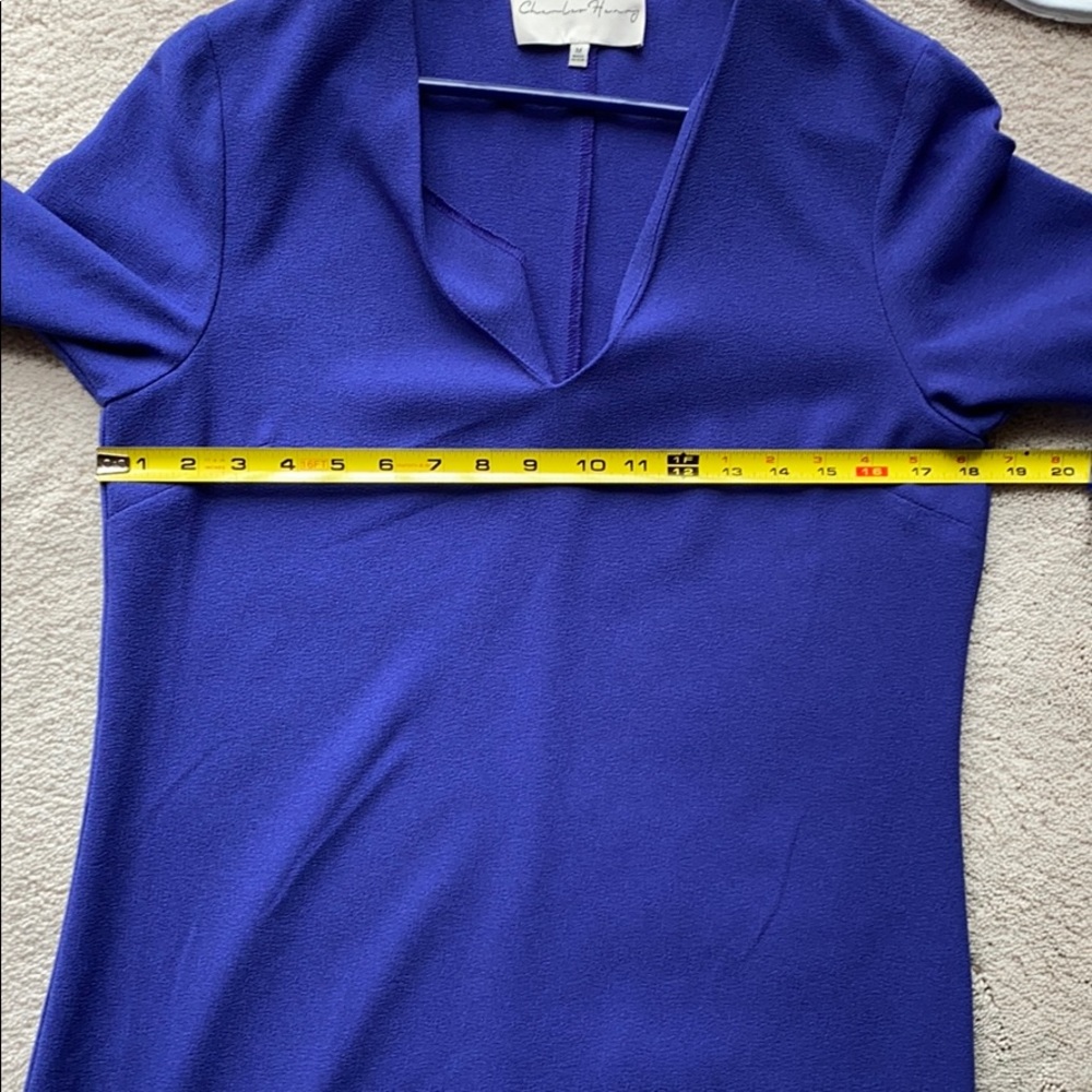 Charles Henry royal blue dress. - Picture 7 of 7